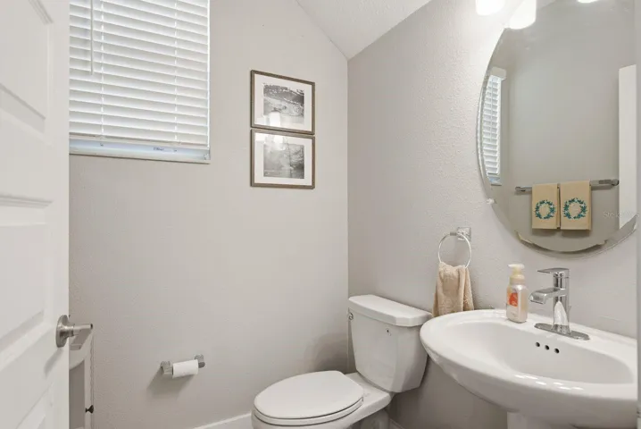 Half Bathroom on first Floor