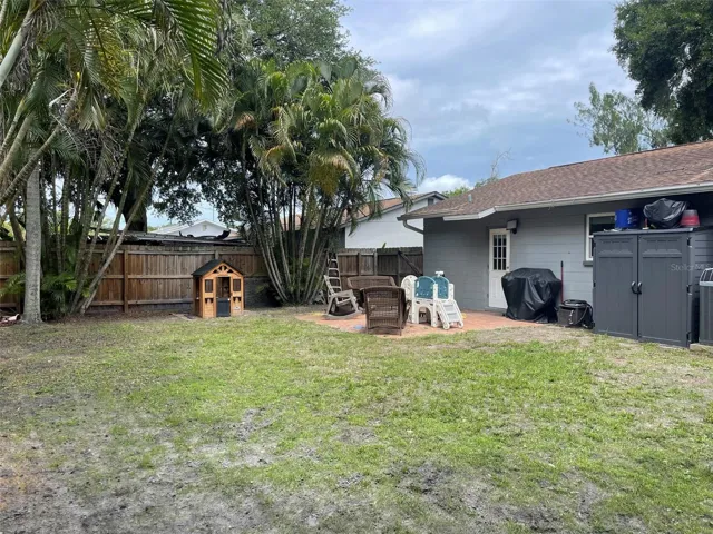 Fenced Back Yard