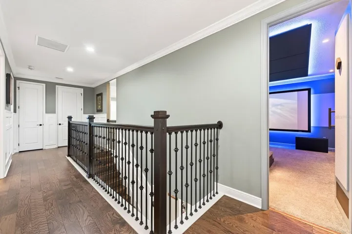 Second floor landing.