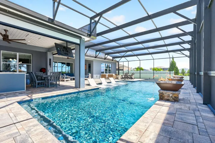 Relax poolside and soak up some Vitamin D.