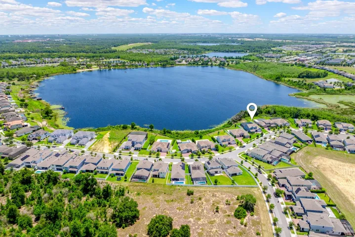 Prime lakefront lot.