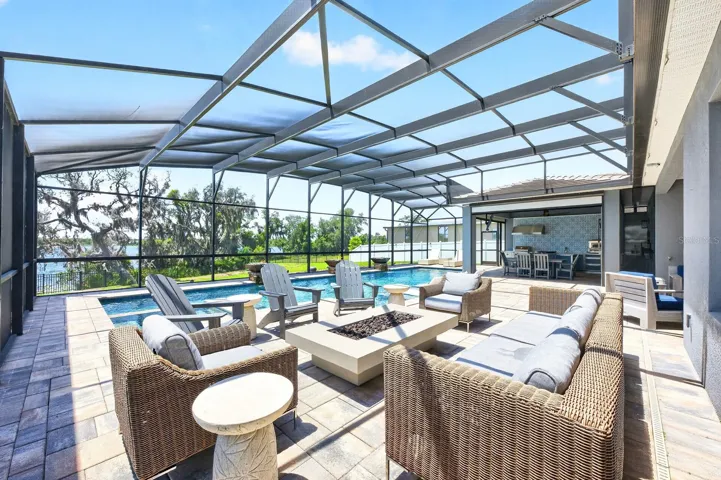 An entertainer's dream backyard.