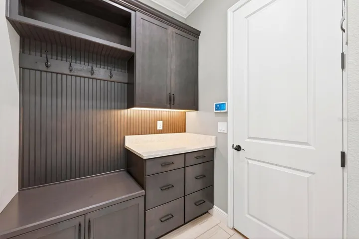 Mud Room.