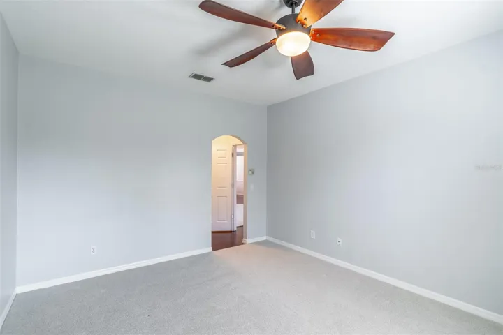 Primary Bedroom is Separate From Other Bedrooms