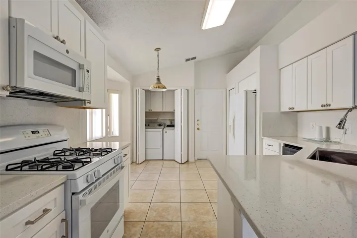 Kitchen with Laundry Closet