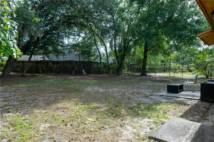 Rear yard