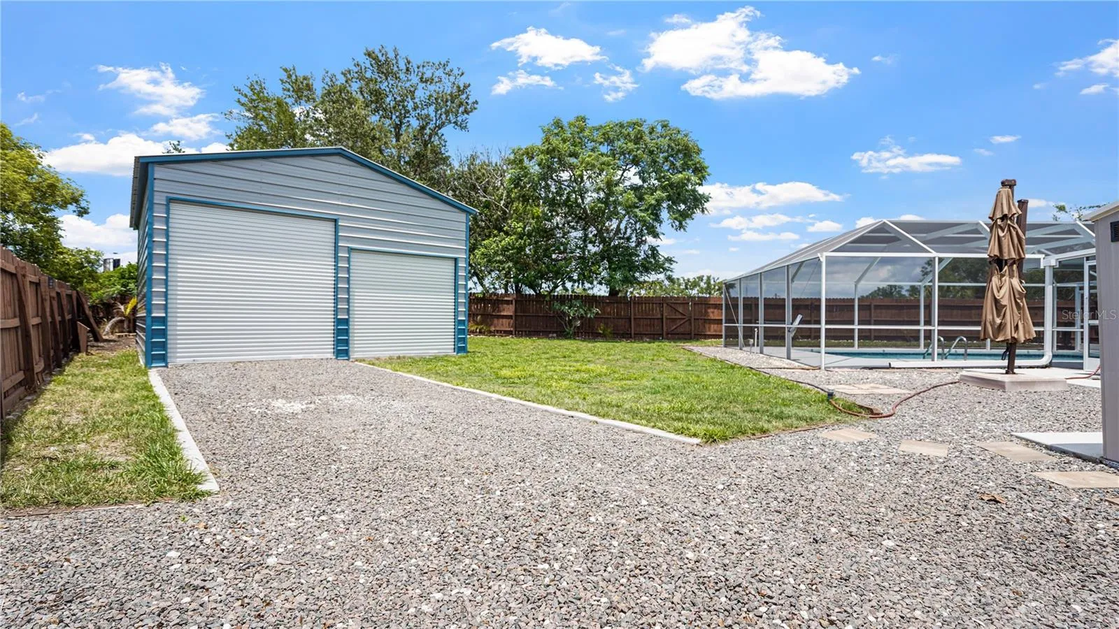 0.25 acre fenced property