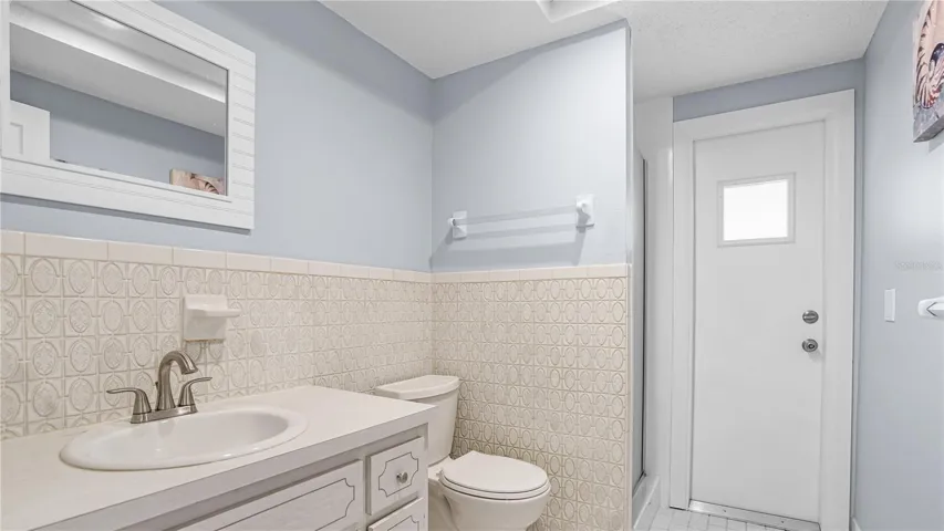 Bathroom #2 with Shower and Pool Access