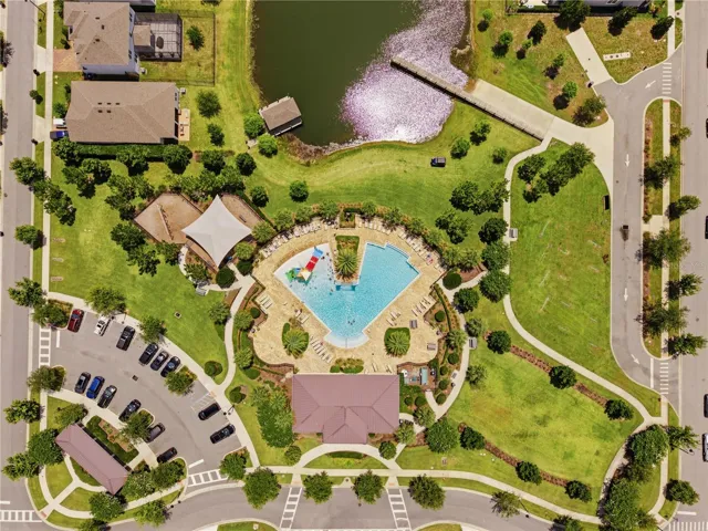 Community Amenities Aerial View