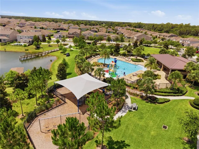 Community Amenities Aerial View