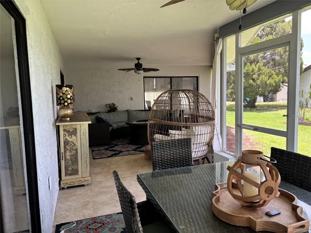 Rear lanai area
