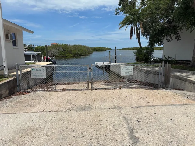 Community boat ramp