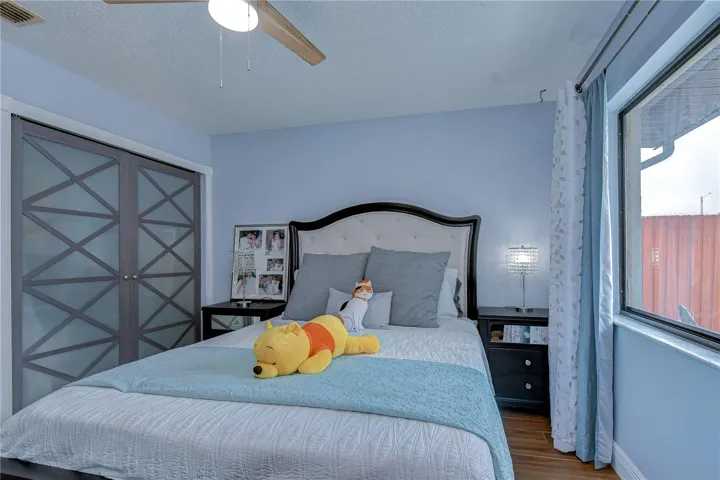 Check out the upgraded closet doors.