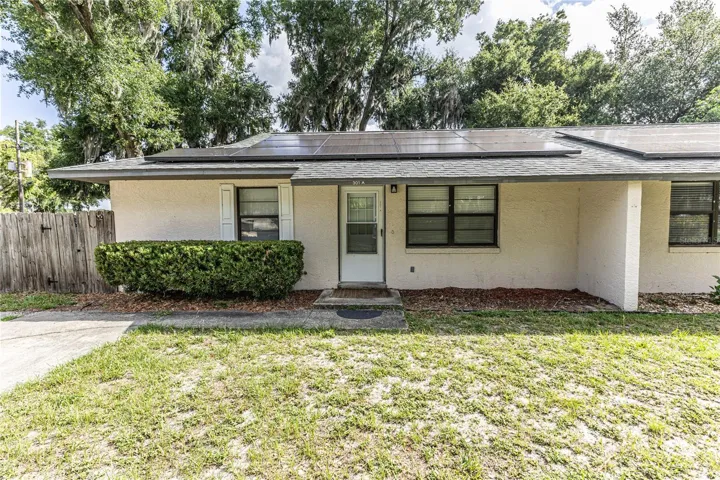 Front view of duplex