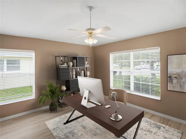 Office/Den (virtually staged)