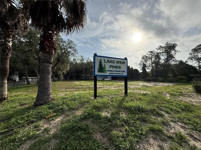 Front entrance of the park