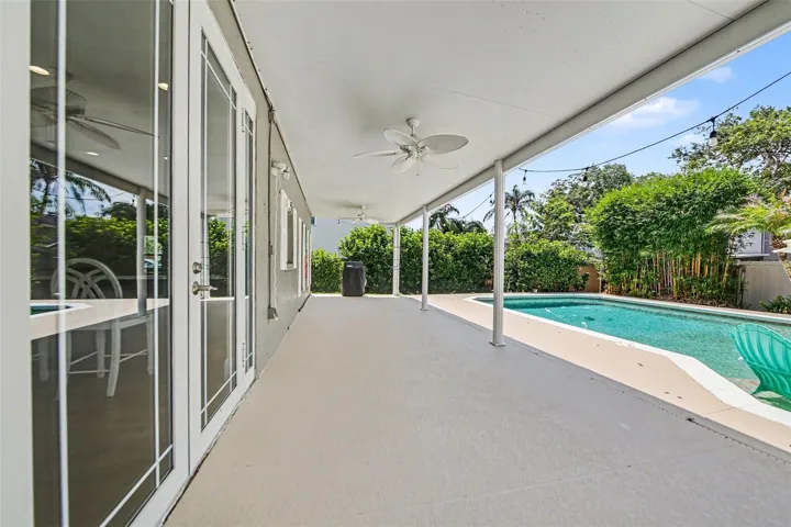 Large Covered Patio