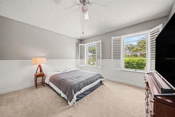 Bedroom 4 with Wainscoting