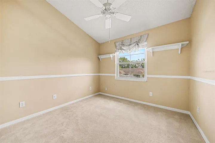 Bedroom 3 with Chair Rail