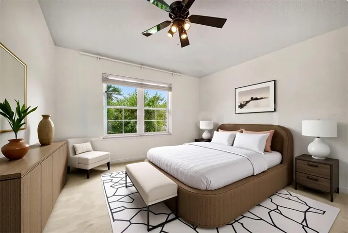 Virtually Staged Bedroom 5