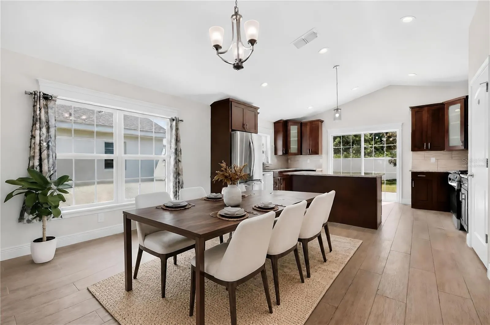 Dining Room-Virtually Staged