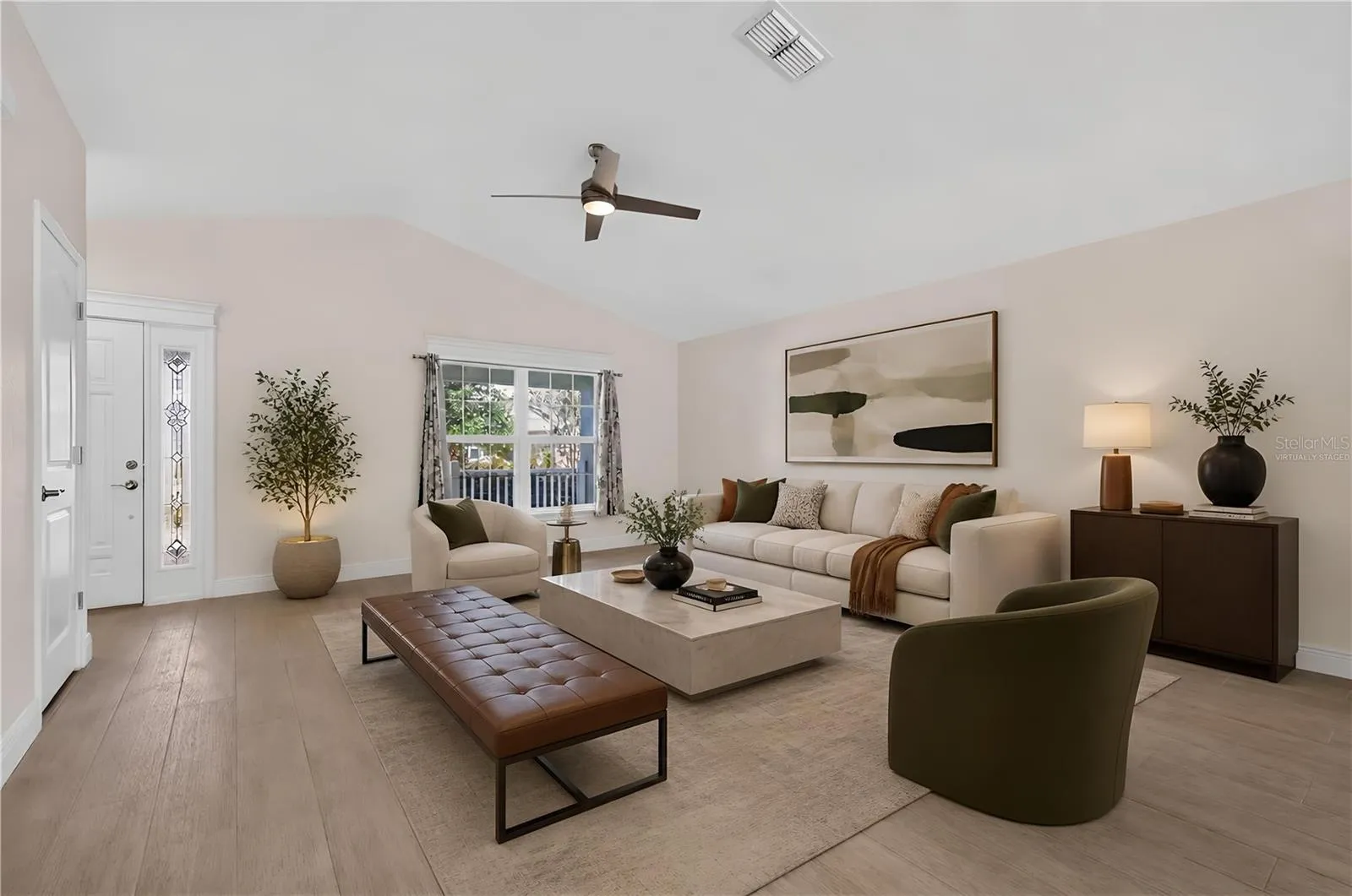 Living Room-Virtually Staged