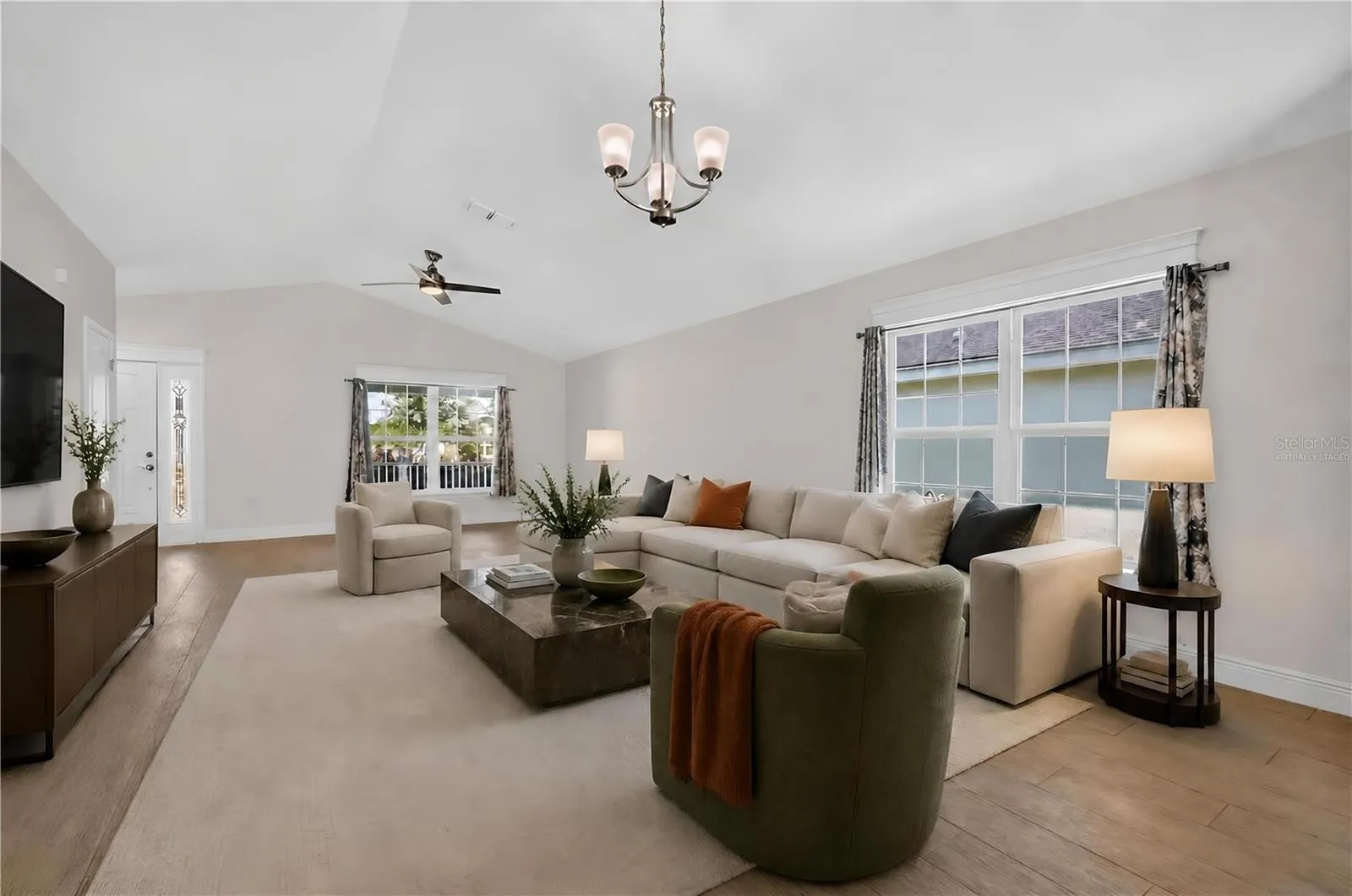 Living Room-Virtually Staged