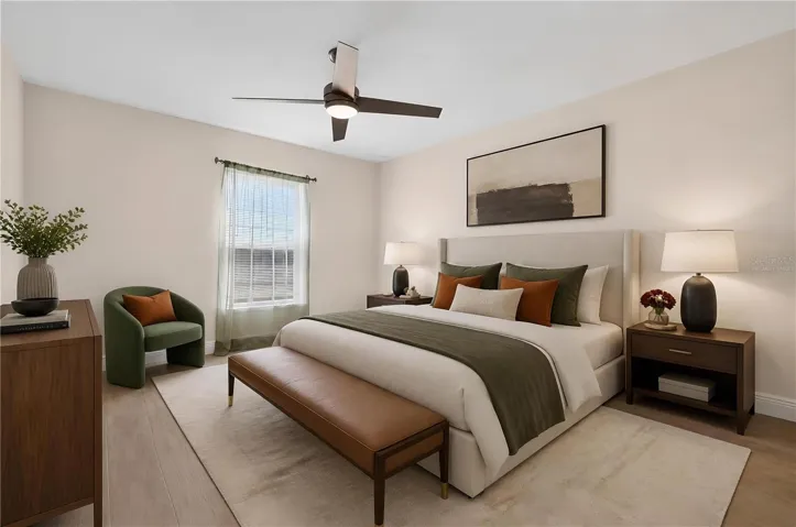 2nd Bedroom-Virtually Staged