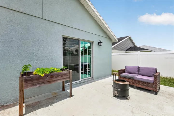 Rear Patio
