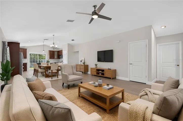 Living Room-Virtually Staged