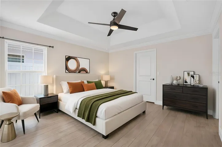 Primary Bedroom-Virtually Staged