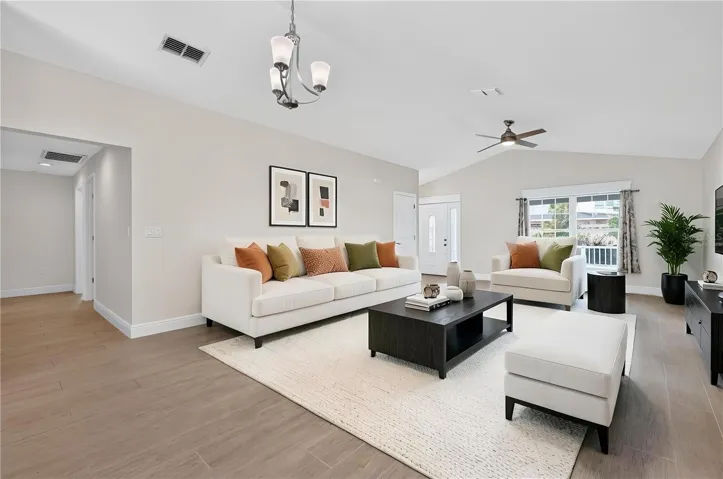 Living Room-Virtually Staged