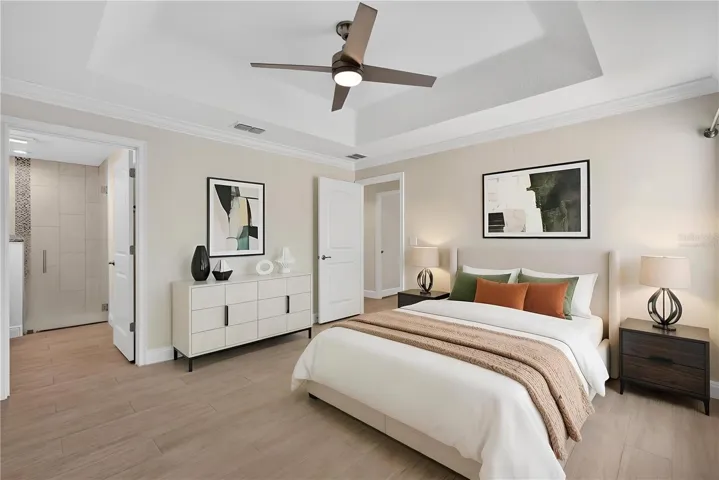 Primary Bedroom-Virtually Staged