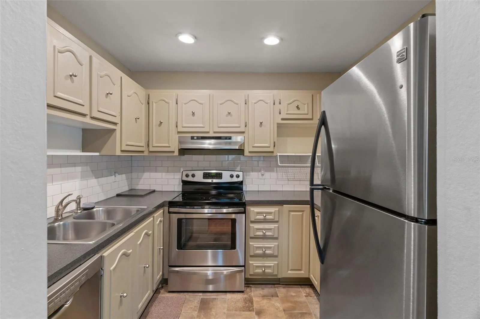 Kitchen with Stainless Steel Appliances