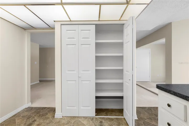 Double wide pantry