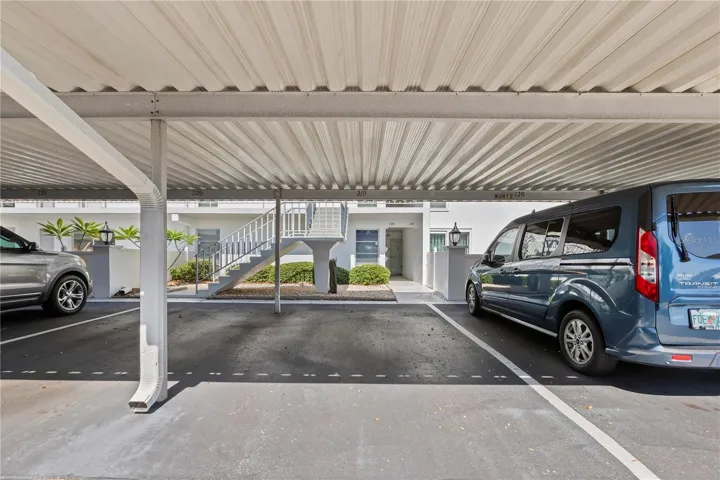 Covered carport parking included!