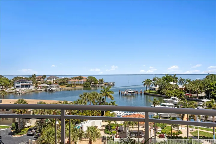 Open Water Views of Tampa Bay from Balcony