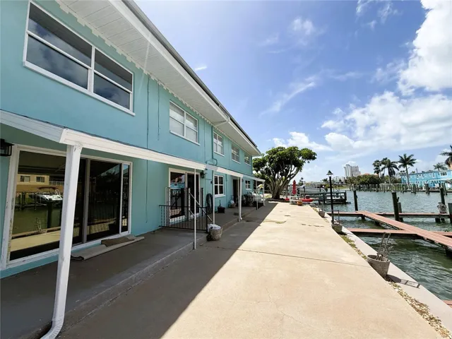 Rear of Building on the Intracoastal