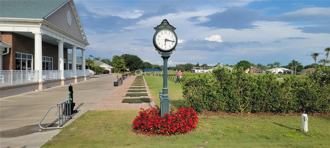 Driving Range entrance outside the Pro Shop