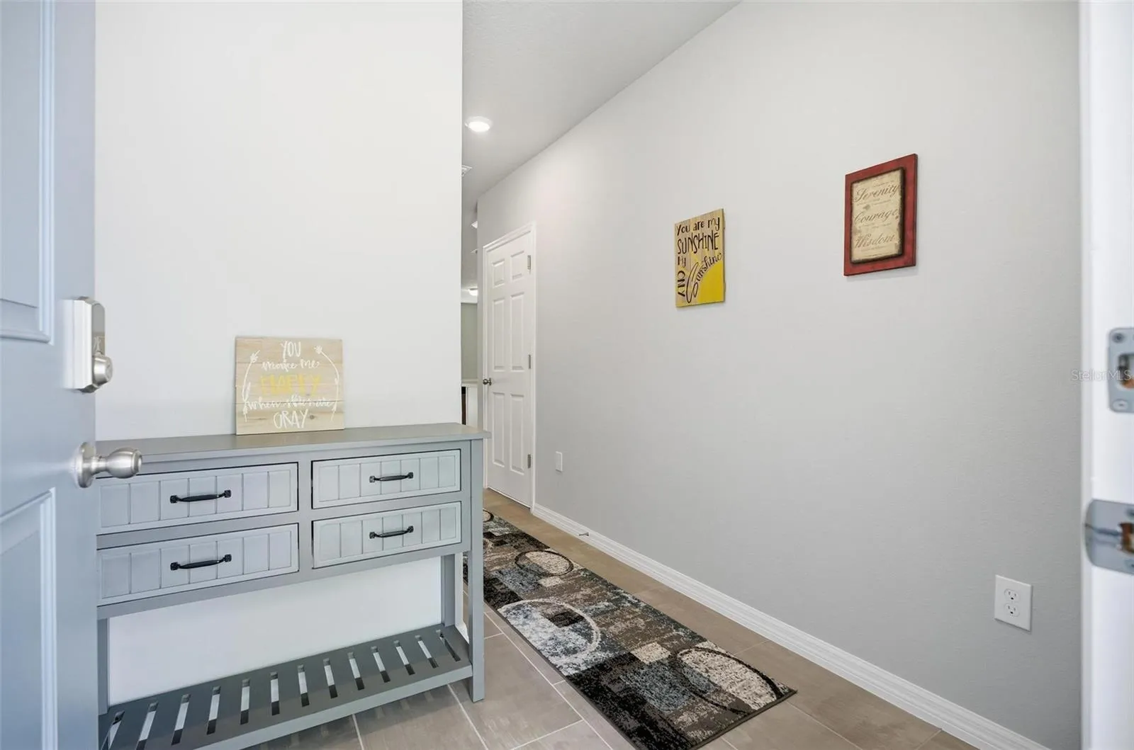 Front door entry way