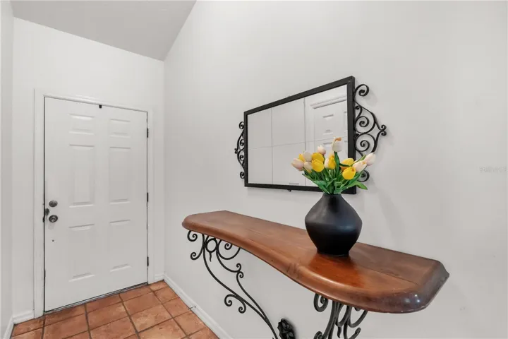Entrance door and Foyer