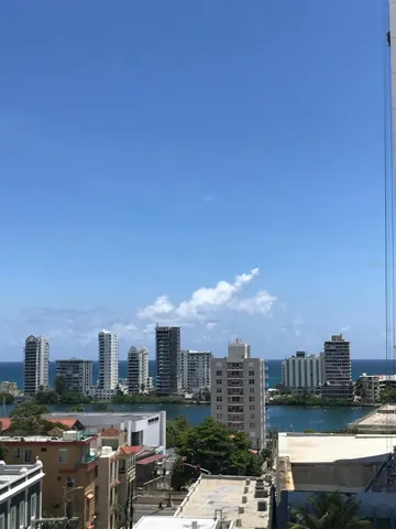 Enjoy amazing sweeping 270 degree views: Ocean, Condado Lagoon and San Juan Bay.