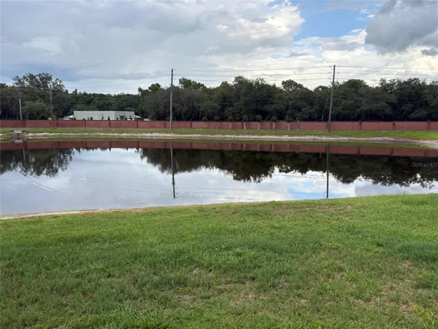 Rear view - pond