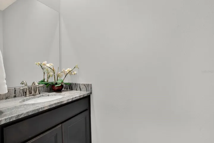 1/2 bath is just outside bedroom 4