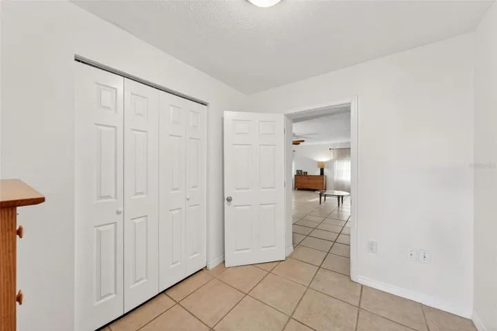 Flex Space for office, hobbies separated from the primary suite.