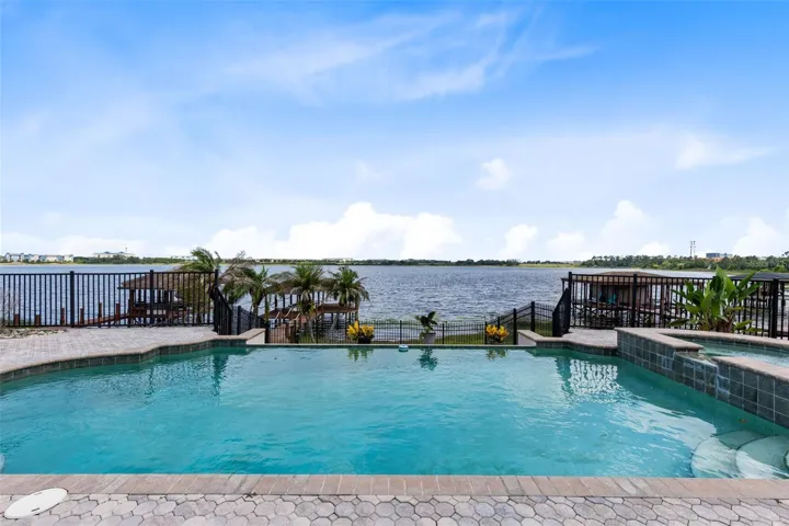 Pool with Lake View