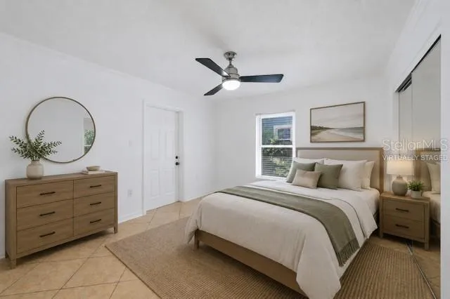 virtually Staged - Primary Bedroom