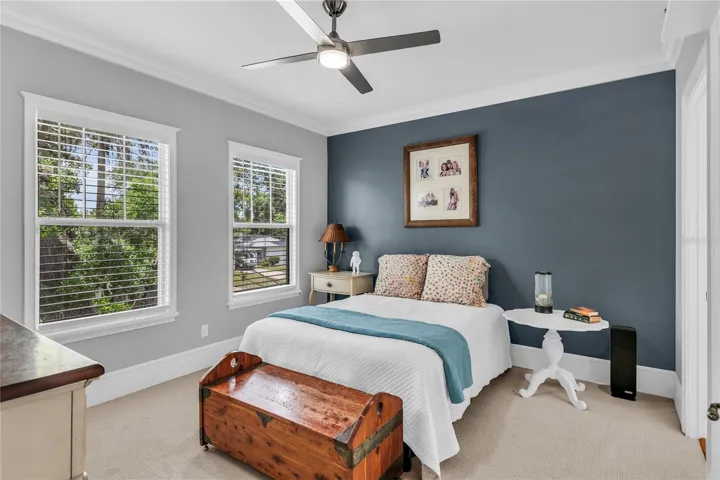 Bedroom 4 with walk-in closet and en suite bathroom