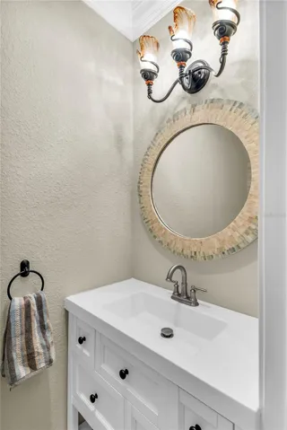 Downstairs half bathroom