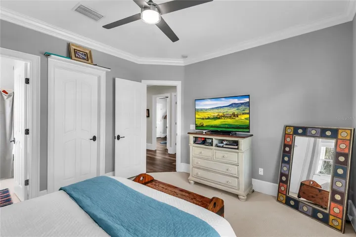 Bedroom 4 with walk-in closet and en suite bathroom